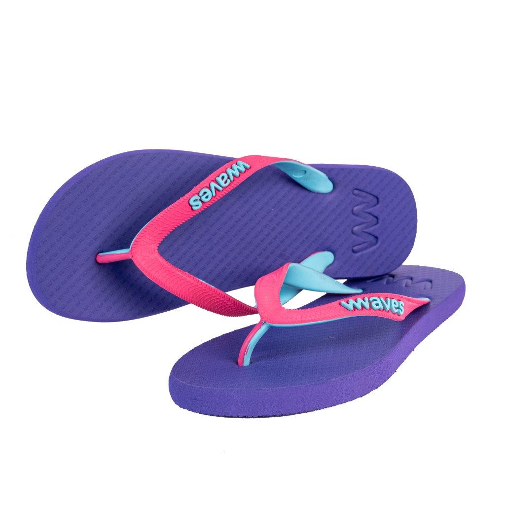 100% Natural Rubber Flip Flop – Plum Butter – Waves Flipflops Qatar