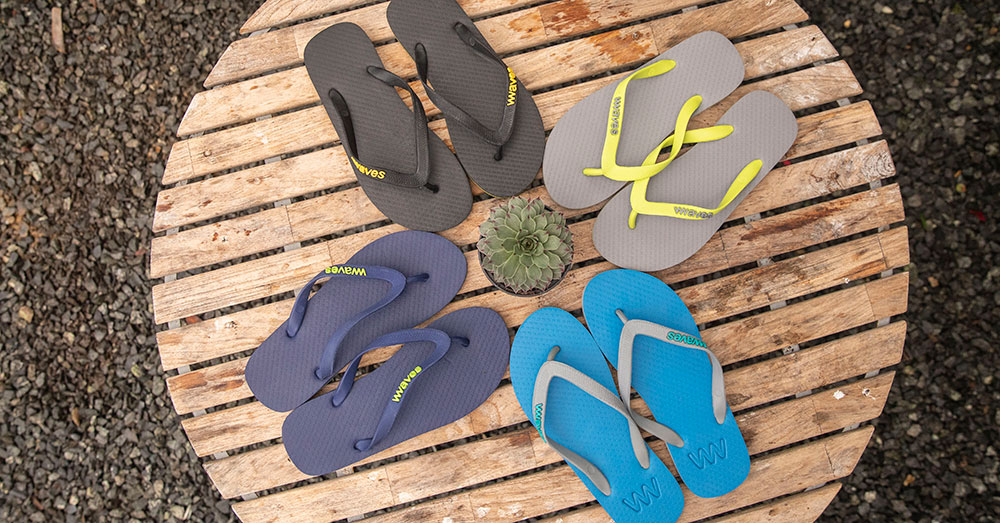 earth friendly flip flops